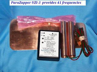 ParaZapper® UZI-3 with copper paddles and pads.