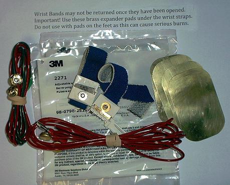 Set of 4 3-M straps and pads